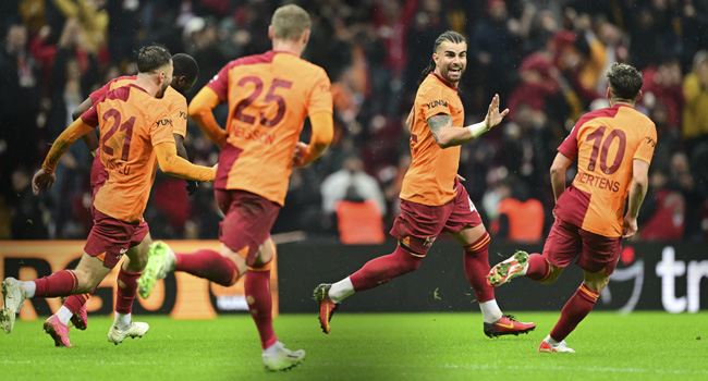 Galatasaray evinde Konyaspor'u mağlup etti
