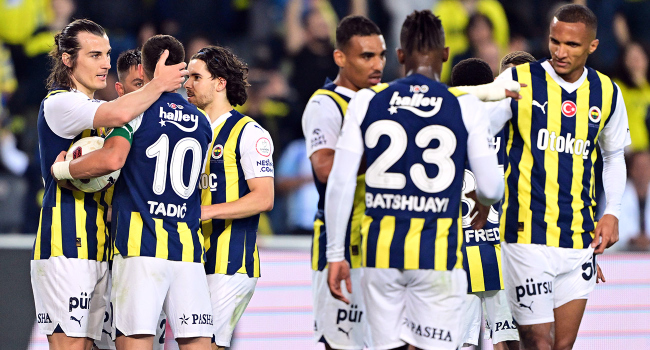 Fenerbahçe evinde 3 puanı 3 golle aldı