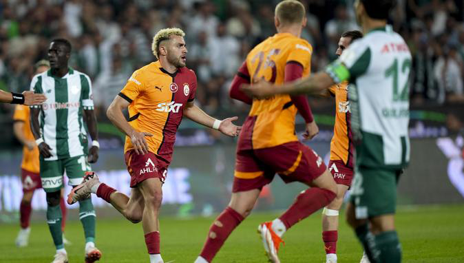 Galatasaray, Konyaspor deplasmanında kazandı