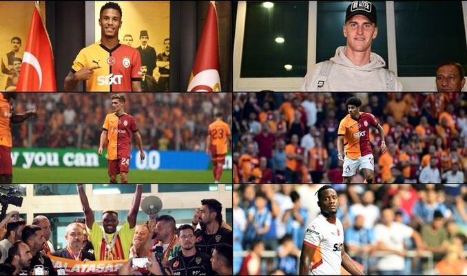 Galatasaray'da 34 milyon euroluk transfer sezonu