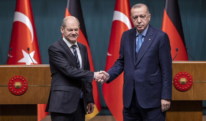 Almanya Başbakanı Scholz Türkiye'de