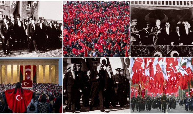 Atatürk'ün en büyük eserim dediği Türkiye Cumhuriyeti 101. yılını kutluyor