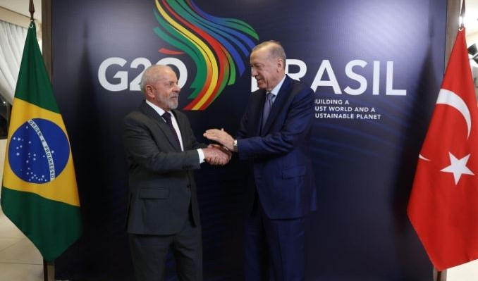 Cumhurbaşkanı Erdoğan Brezilya'da temaslarını sürdürdü