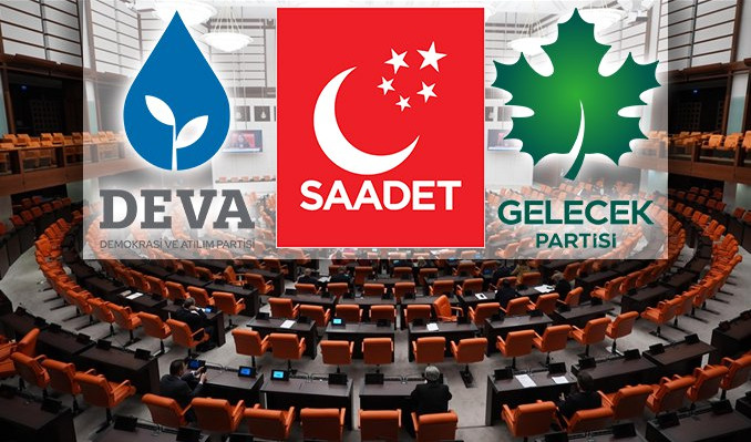Gelecek, DEVA ve Saadet Partisi'nden 'çatı parti' adımı