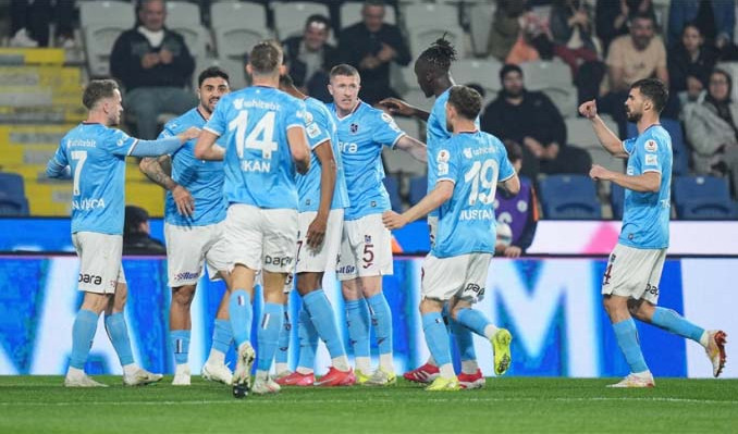 Trabzonspor 300 günlük deplasman hasretine son verdi