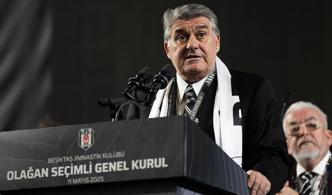 Beşiktaş'ta Serdal Adalı, yeniden başkan seçildi