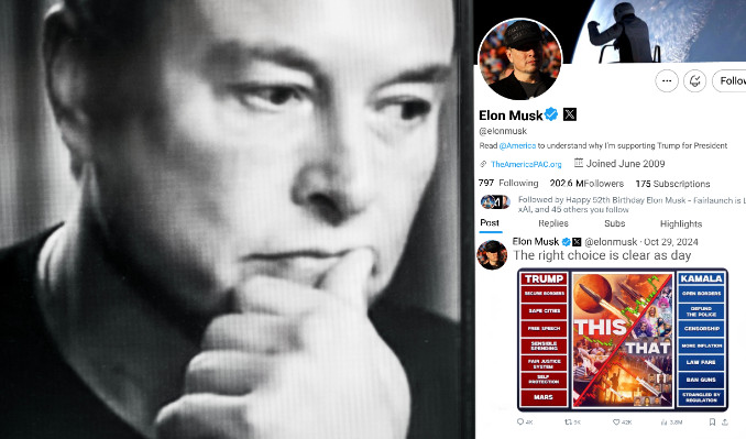 Elon Musk o paylaşmını sildi