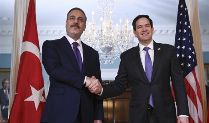 Bakan Fidan ABD'li mevkidaşı Rubio ile görüştü