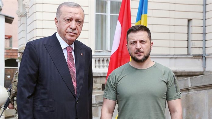 Erdoğan, Zelenskiy'le görüştü