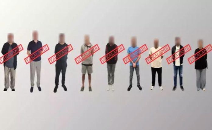 Kırmızı bültenle aranan 9 suçlu Türkiye'de