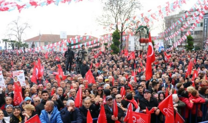 CHP'nin Eskişehir mitinginde nadir element vurgusu