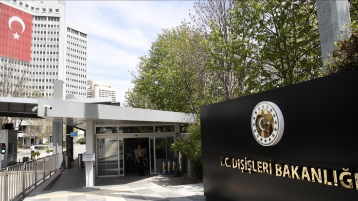 Dışişleri Bakanlığı'ndan İsrail'e Batı Şeria tepkisi