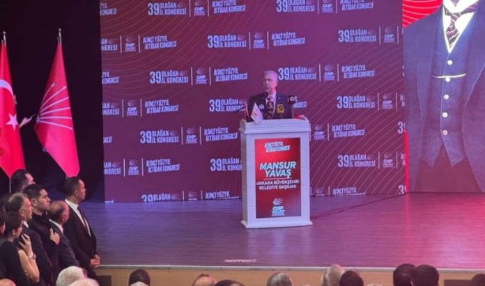Ümit Erkol, yeniden CHP Ankara İl Başkanı seçildi